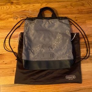 NWOT Coach terrain drawstring